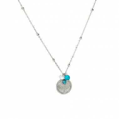 Γυναικείο Ατσάλινο Κολιέ Με Ματάκι – Women’s Steel Necklace