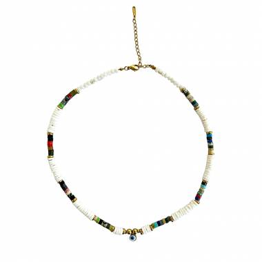 Γυναικείο Ατσάλινο Κολιέ Με Χάντρες – Women’s Steel Necklace