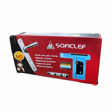 Soficlef Κλειδαριά πόρτας - Metal Door Lock Ref.124