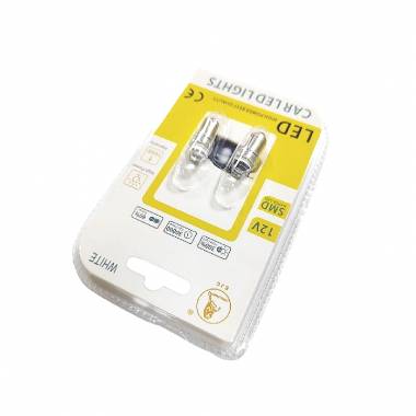 EJC Λάμπες Αυτοκινήτου BA9S-3 SMD 12v 2τμχ ψυχρό φως - LED light