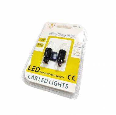 EJC Λάμπες Αυτοκινήτου T10-4LED SMD LED 12v 2τμχ ψυχρό φως - LED light