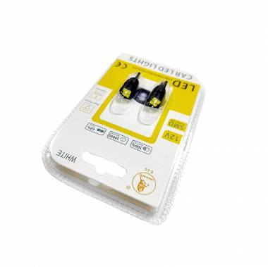 EJC Λάμπες Αυτοκινήτου T10-4LED SMD LED 12v 2τμχ ψυχρό φως - LED light