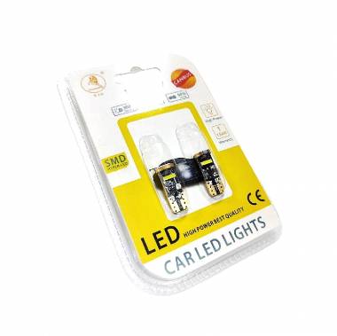 EJC Λάμπες Αυτοκινήτου Canbus T10-7020-3SMD LED 12v 2τμχ ψυχρό φως - LED light