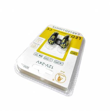 EJC Λάμπες Αυτοκινήτου T10-2016-33Led 12V-24 2τμχ ψυχρό φως – LED light
