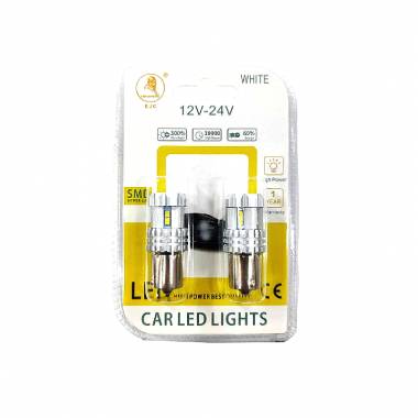 EJC Λάμπες Αυτοκινήτου EMO-3020-12SMD-1156 12V-24 2τμχ ψυχρό φως – LED light