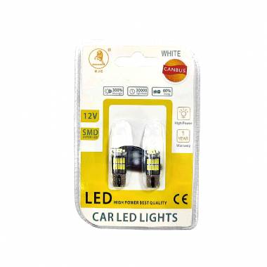 EJC Λάμπες Αυτοκινήτου Canbus T10-4014-26-6Led 12V 2τμχ ψυχρό φως – LED light