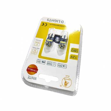 EJC Λάμπες Αυτοκινήτου Canbus T10-4014-15Led 12V 2τμχ ψυχρό φως – LED light