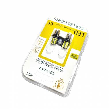 EJC Λάμπες Αυτοκινήτου 4014-24LED 12V-24 2τμχ ψυχρό φως – Car LED light
