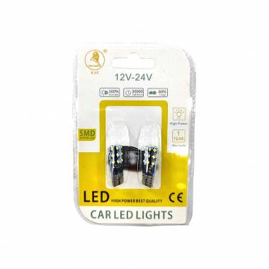 EJC Λάμπες Αυτοκινήτου 2016-24LED 12V-24 2τμχ ψυχρό φως – LED light