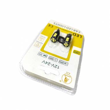 EJC Λάμπες Αυτοκινήτου T10-4014-30SMD 12V-24 2τμχ ψυχρό φως – LED light