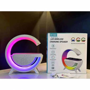 Ηχείο Bluetooth 5W με Ραδιόφωνο BT2301 - LED Wireless Charging Speaker