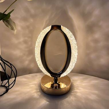 Επιτραπέζιο Φωτιστικό με USB - USB Star-eye atmosphere melon seed lamp Model:8204