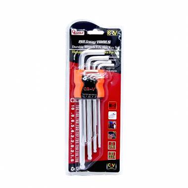 Σετ με 9 Κλειδιά Άλλεν – Εργαλεία Allen QiLiang-Tools - Durable Wrench 9pc Hex Key Set