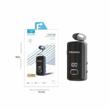 Fineblue F580 In-ear Bluetooth Handsfree Ακουστικό - Clip-On Wireless headset