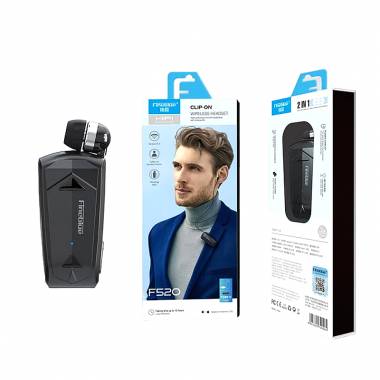 Fineblue F520 In-ear Bluetooth Handsfree Ακουστικό Πέτου - Fineblue bluetooth earphone