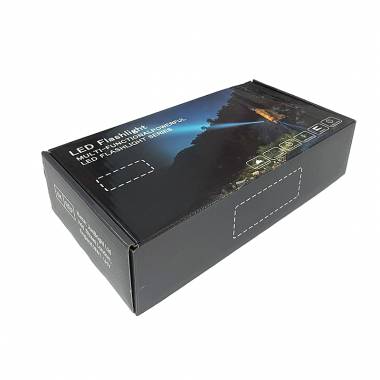 Επαναφορτιζόμενος Φακός LED USB 5021A - Multi-functional Powerful Flashlight Series