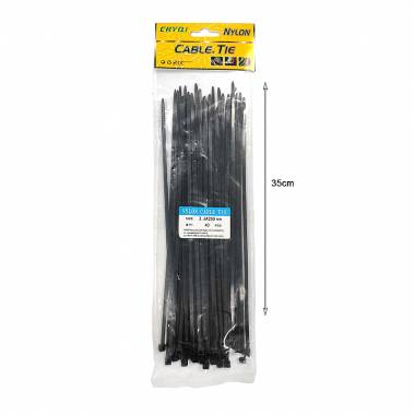 Chyqi Nylon Δεματικά Καλωδίων/ Ταϊράπ 3.6x250mm 100τμχ - Cable ties 100pcs