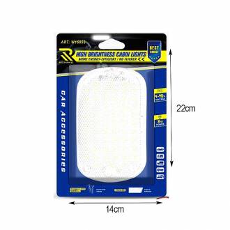 Rchang Εσωτερικό φως καμπίνας αυτοκινήτου 60smd 8w w15855 - High Brightness Cabin Lights