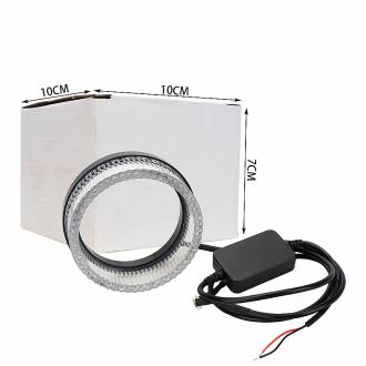 LED φωτιζόμενη στεφάνη αυτοκινήτου Angel Eyes 3"  με εναλλαγή χρωμάτων– LED Car angel eyes
