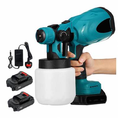 Πιστόλι Βαφής με 2 Μπαταρίες 28V - Professional Power Tools Portable Spray Gun Li-ion