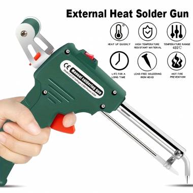 Πιστόλι κολλητήρι συγκόλλησης GT10 60W – Solder Gun External Heat