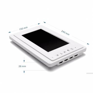 V70F Σετ Θυροτηλεόραση με Έγχρωμη Οθόνη 7" - Video doorphone for villa