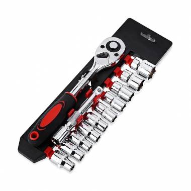 Σετ Καστάνια Καρυδάκια 1/2" Τεμάχια CR-V 12τεμ - CR-V Set Sockets