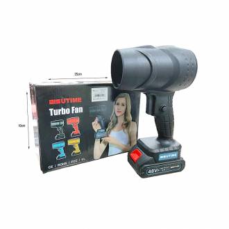 Bisutime Φυσητήρας Χειρός με Δυο Μπαταρίες 48V - Turbo Fan