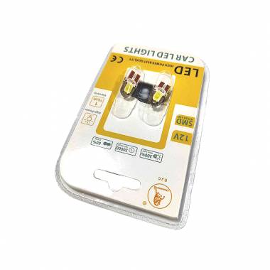 EJC Λάμπες Αυτοκινήτου T10-COB LED 12-24V 2τμχ ψυχρό φως - LED light