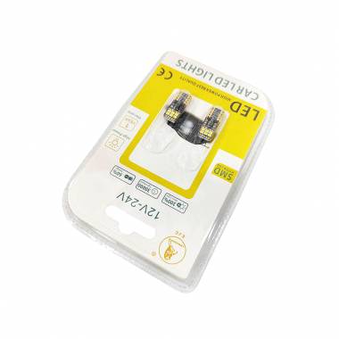 EJC Λάμπες Αυτοκινήτου 2016-12LED 12V-24 2τμχ ψυχρό φως – LED light