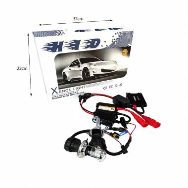 H.I.D. Φώτα Xenon Αυτοκινήτου H4-3 6000K 35W - Πλήρες κιτ Xenon light
