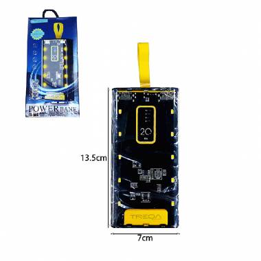 Treqa power bank 20000Mah TR-960 με 2 θυρες usb - Treqa power bank 20000Mah TR-960