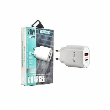 Treqa Γρήγορος φορτιστής 4Α 20W CH-634 - Fast Charger Security