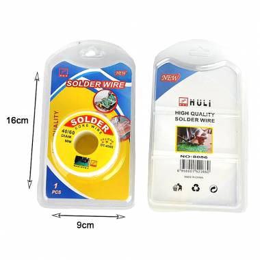 Σύρμα Ηλεκτροσυγκόλλησης 40/60 diam mm DT-4060 - Solder Wire + Rosin Flux