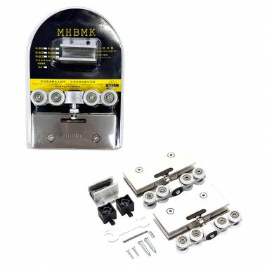 Συρόμενο Εξάρτημα Γυάλινης Πόρτας - Glass Door Sliding Fitting