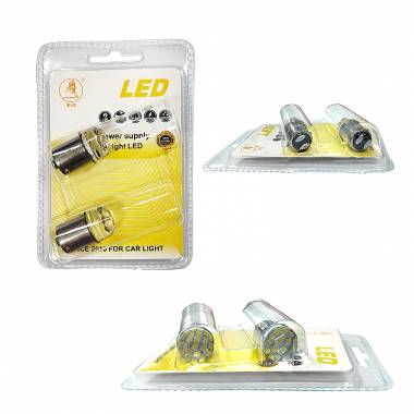 EJC Λάμπες Αυτοκινήτου L18N 1157 9LED 12V 2τμχ – Car LED light