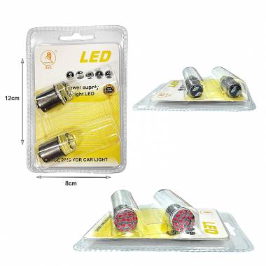EJC Λάμπες Αυτοκινήτου L18N 1157 9LED 12V 2τμχ – Car LED light