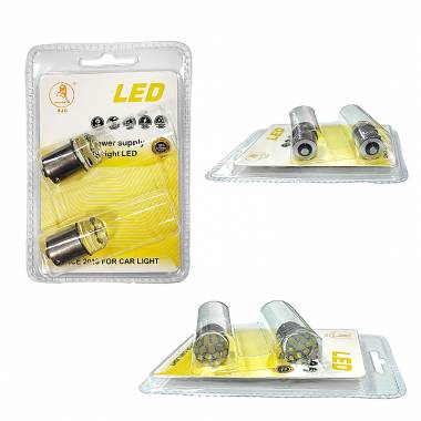 EJC Λάμπες Αυτοκινήτου L18N 1156 9LED 12V 2τμχ – Car LED light