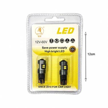 EJC Λάμπες Αυτοκινήτου 2016 T10 16SMD 12-60V 2τμχ – Car LED light