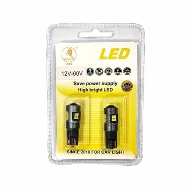 EJC Λάμπες Αυτοκινήτου 2016 T10 16SMD 12-60V 2τμχ – Car LED light