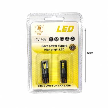 EJC Λάμπες Αυτοκινήτου 2016 T10 15SMD 12-60V 2τμχ – Car LED light