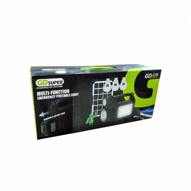 GDSuper Ηλιακό σύστημα φωτισμού 30W 28LED GD-C10 - Multi-Function Emergency Portable Light