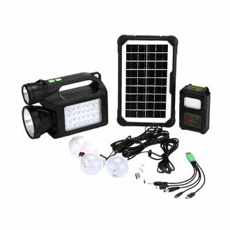 GDSuper Ηλιακό σύστημα φωτισμού 30W 28LED GD-C10 - Multi-Function Emergency Portable Light