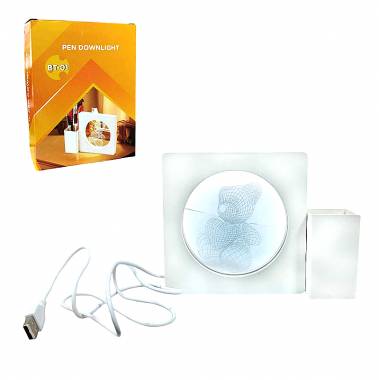Φωτιστικό γραφείου μολυβοθήκη με USB BT-01 - Acrylic pen downlight