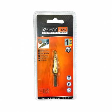 Uruisi Star Κλιμακωτή μύτη τρυπανιού 4-12mm - Step srill pagoda drill bit