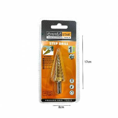 Uruisi Star Κλιμακωτή μύτη τρυπανιού 4-20mm - Step srill