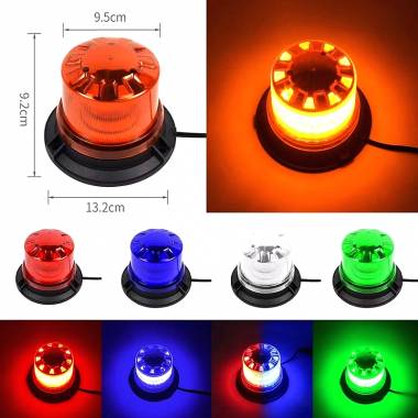 Φάρος Ασφαλείας Πορτοκαλί 12-24V LED-02 SJ-JD4521 – LED High Power Beacon Warning Light Turing Orange