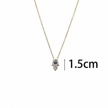 Γυναικείο Ατσάλινο Κολιέ Με Ματάκι – Women’s Steel Necklace