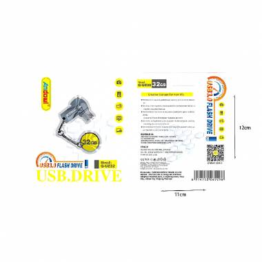 Andowl Στικάκι USB 3.0 Flash Drive 32GB Q-UZ32 - Flash Drive
