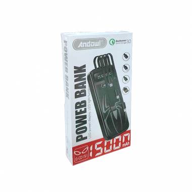 Andowl 15000mAh Power Bank Q-CD151 - LED Screen Display Power Bank